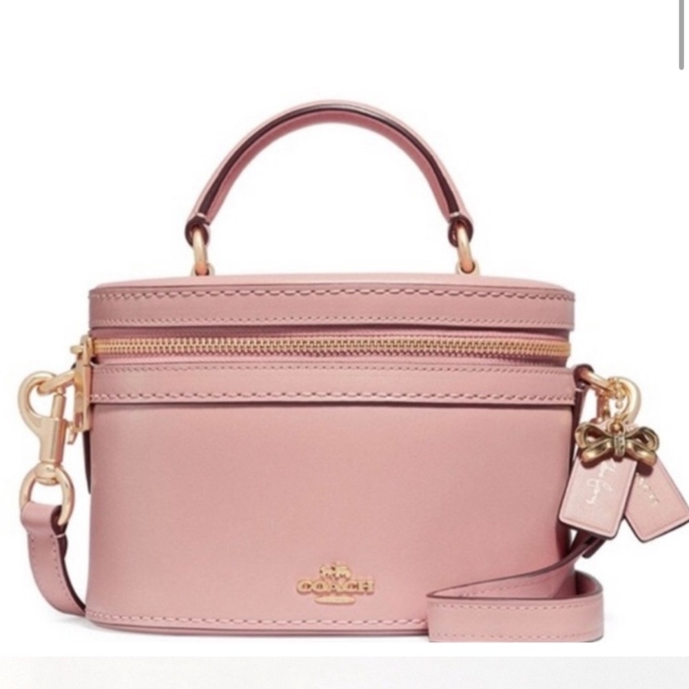 Coach x Selena Gomez Trail Bag in Peony